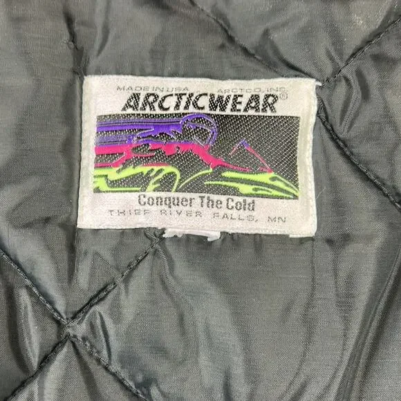 Vintage Arctic Cat Arctic Wear Snowmobile Jacket Coat, Size L/XL
